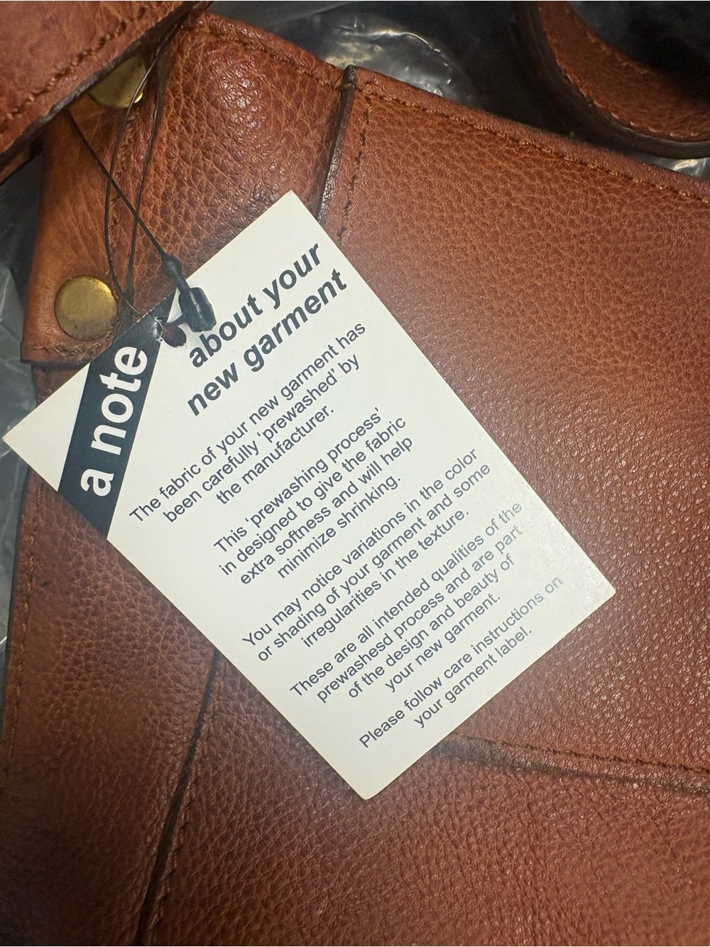 NWT! Northstyle Leather Crossbody Bag, Tan (COGNAQ) - Picture 4 of 8